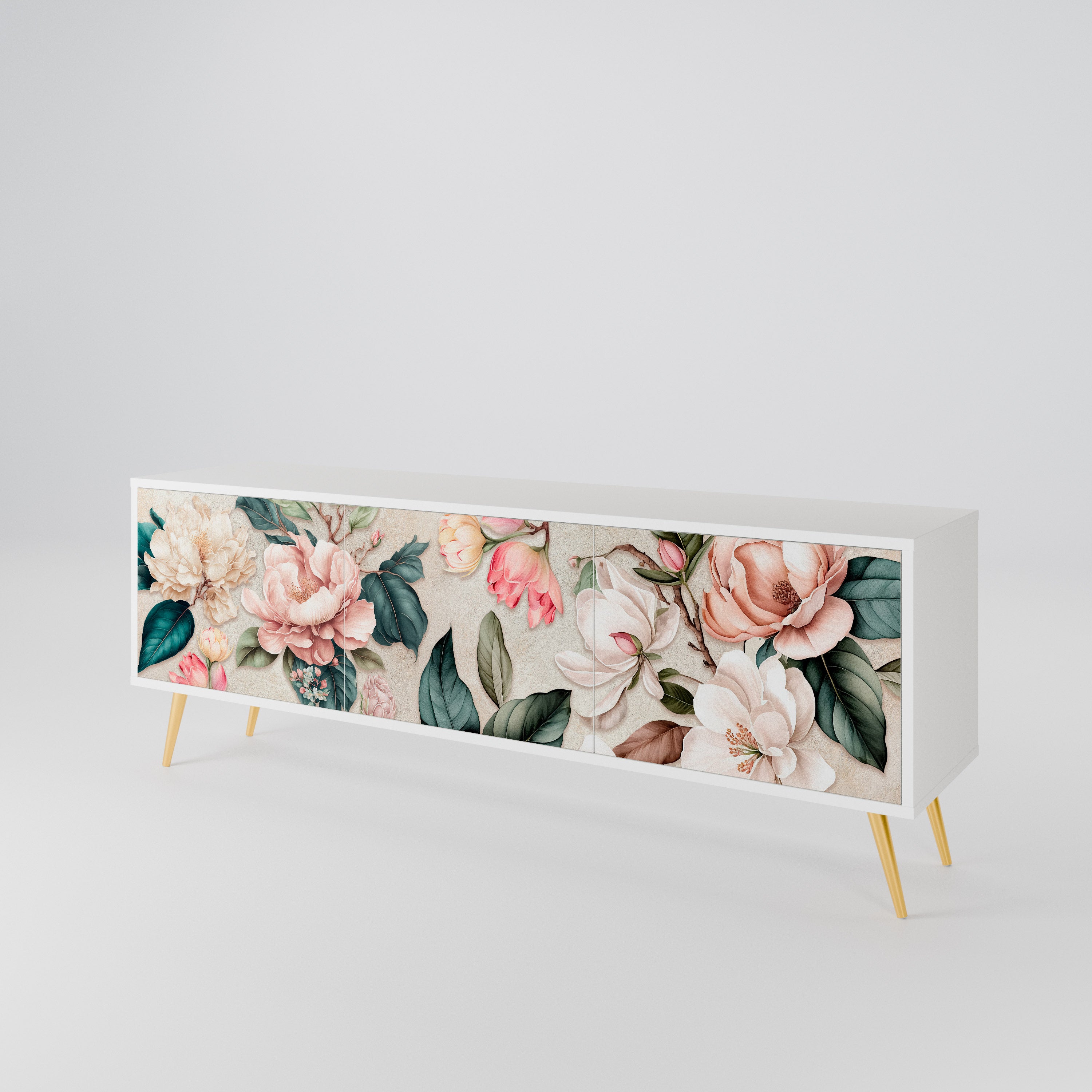 FLORAL GRACE 3-türiges TV-Lowboard