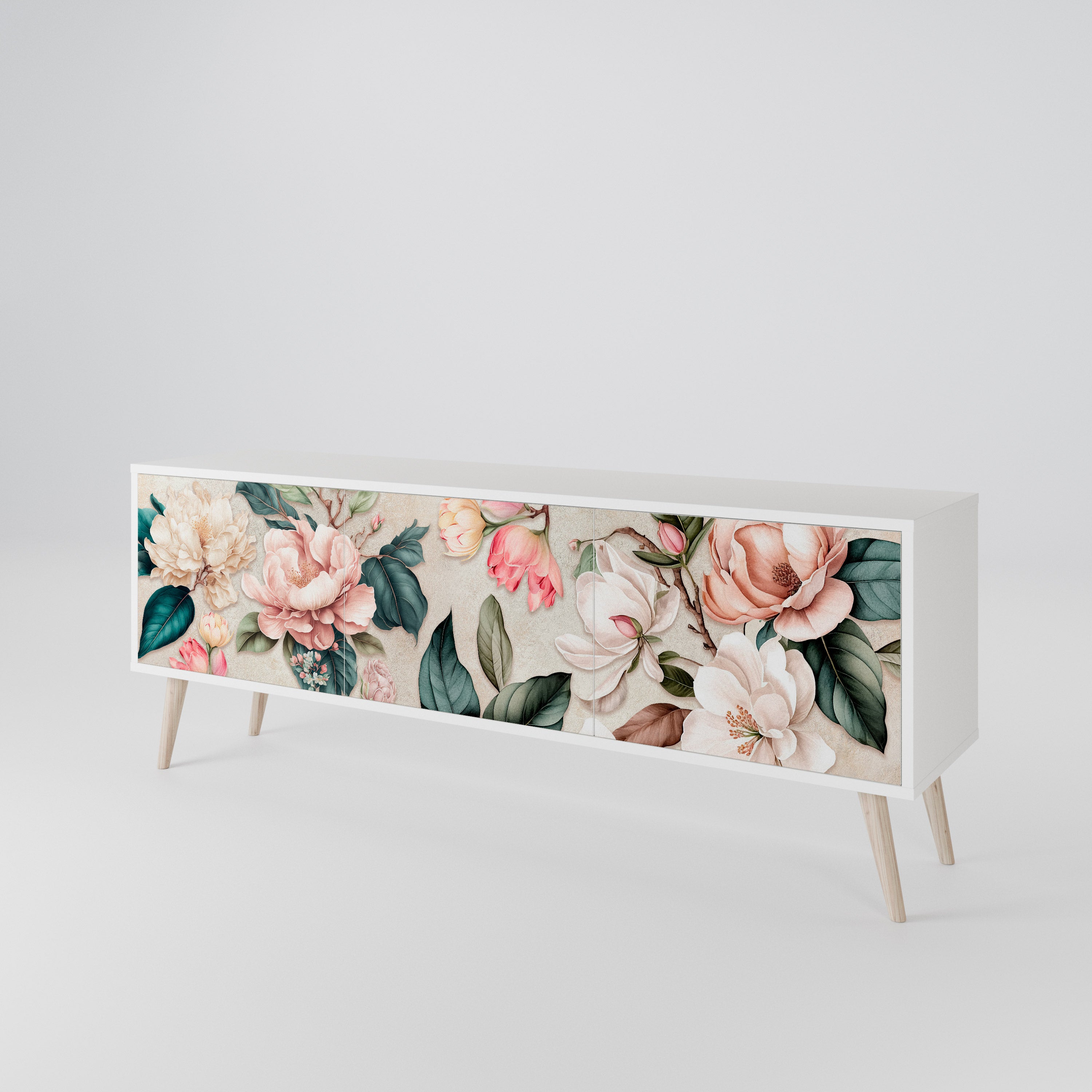 FLORAL GRACE 3-türiges TV-Lowboard
