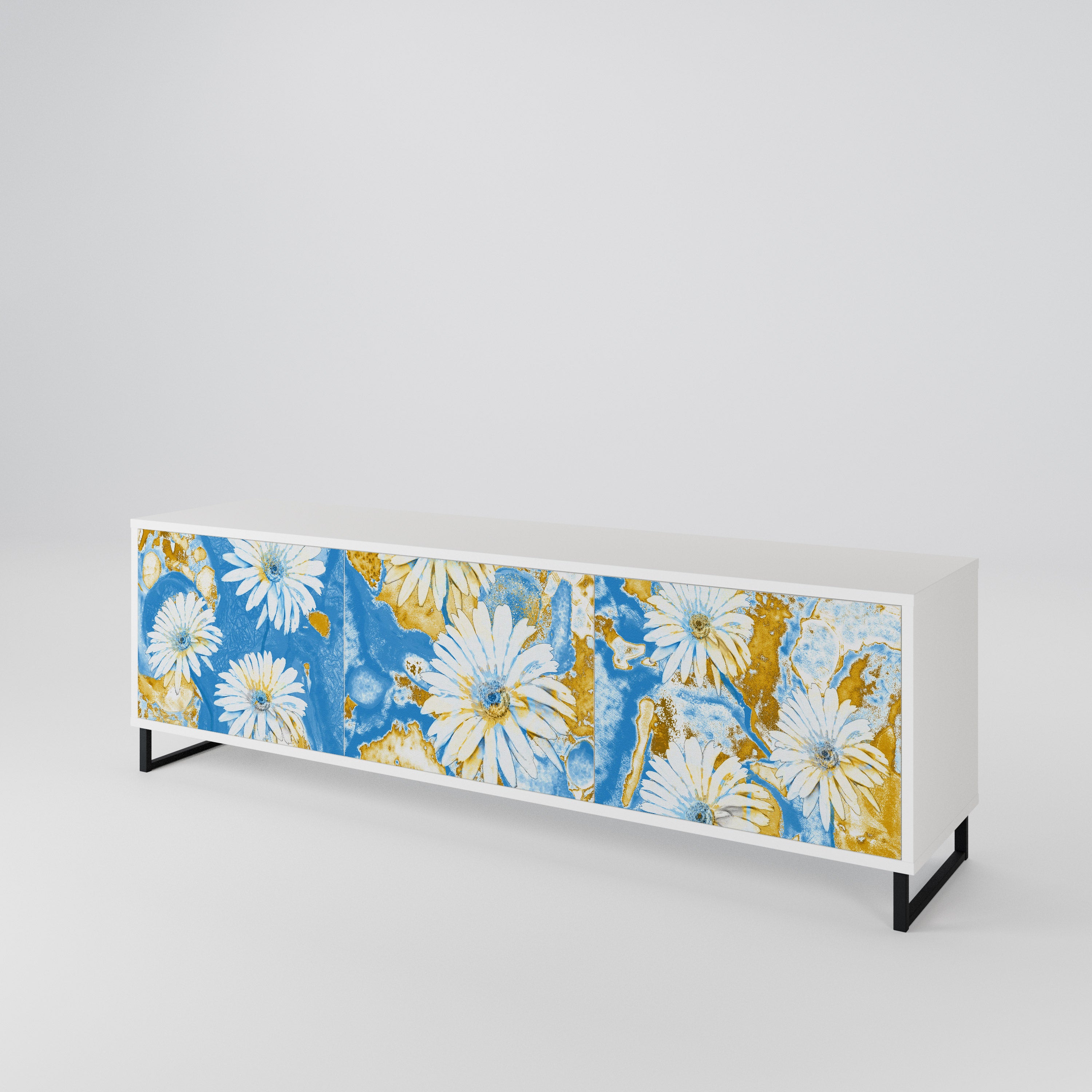 DAISY LUXE 3-türiges TV-Lowboard