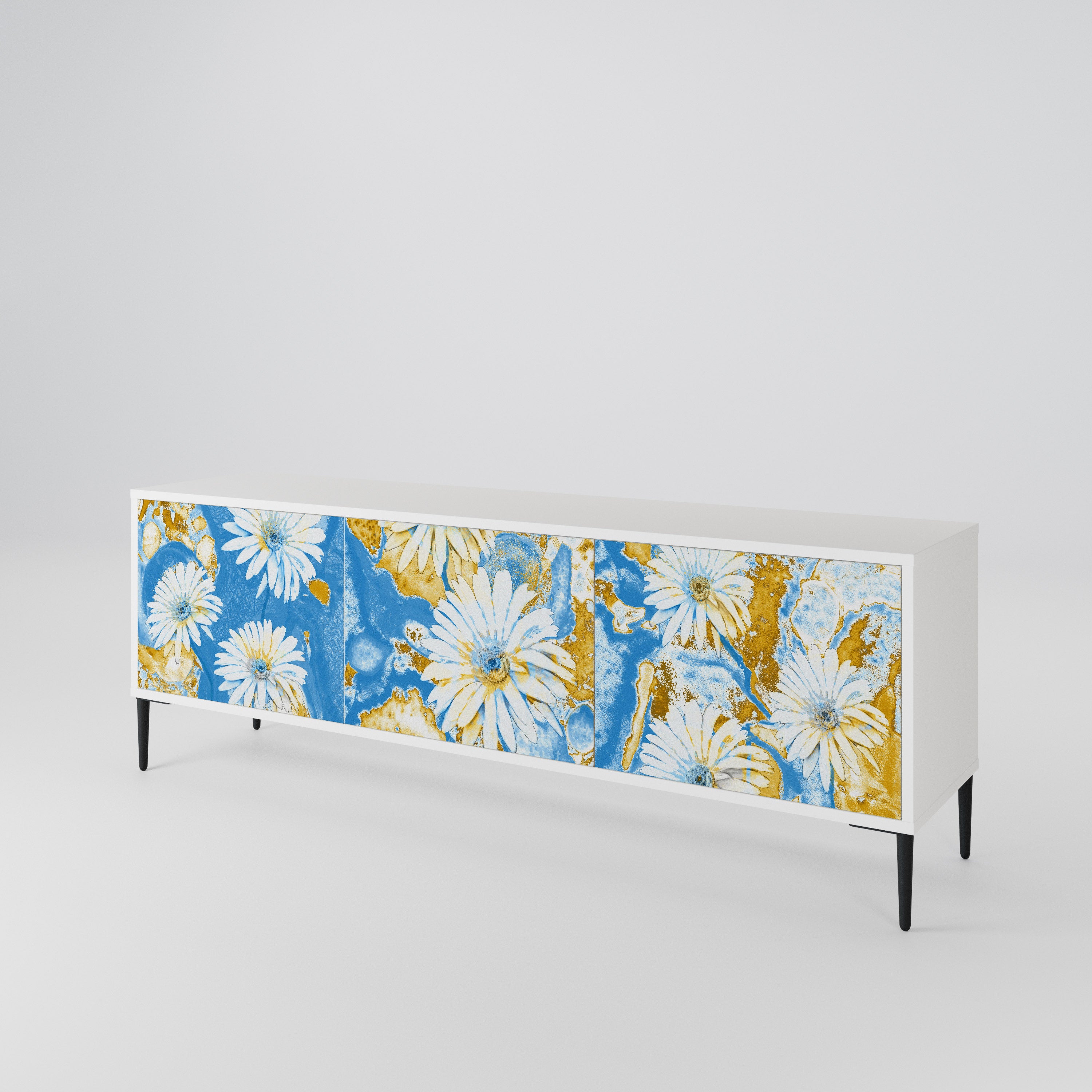 DAISY LUXE 3-türiges TV-Lowboard