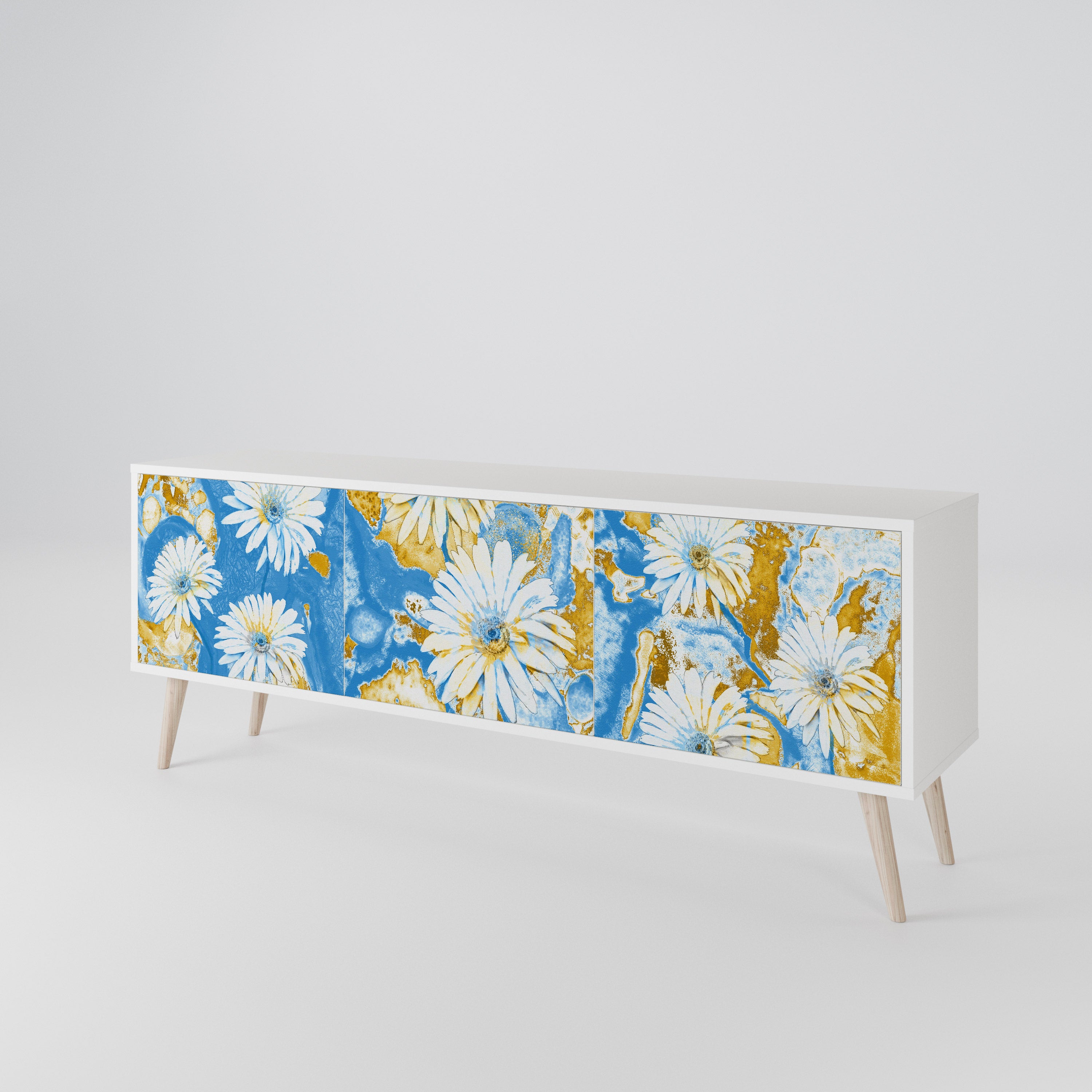 DAISY LUXE 3-türiges TV-Lowboard