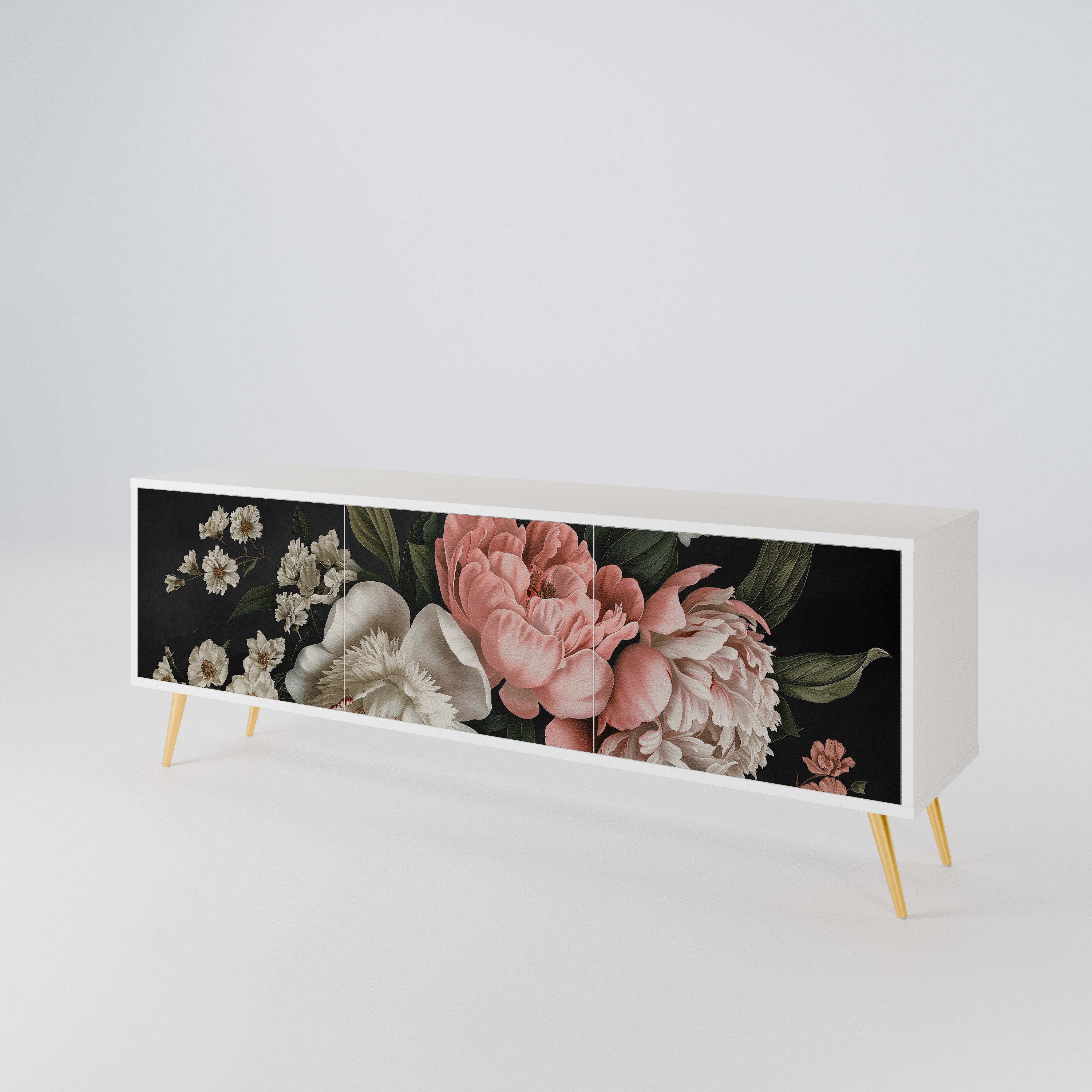 LUSH ELEGANCE 3-türiges TV-Lowboard