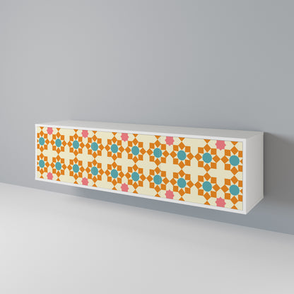 FLORAL DECOR 3-türiges TV-Lowboard