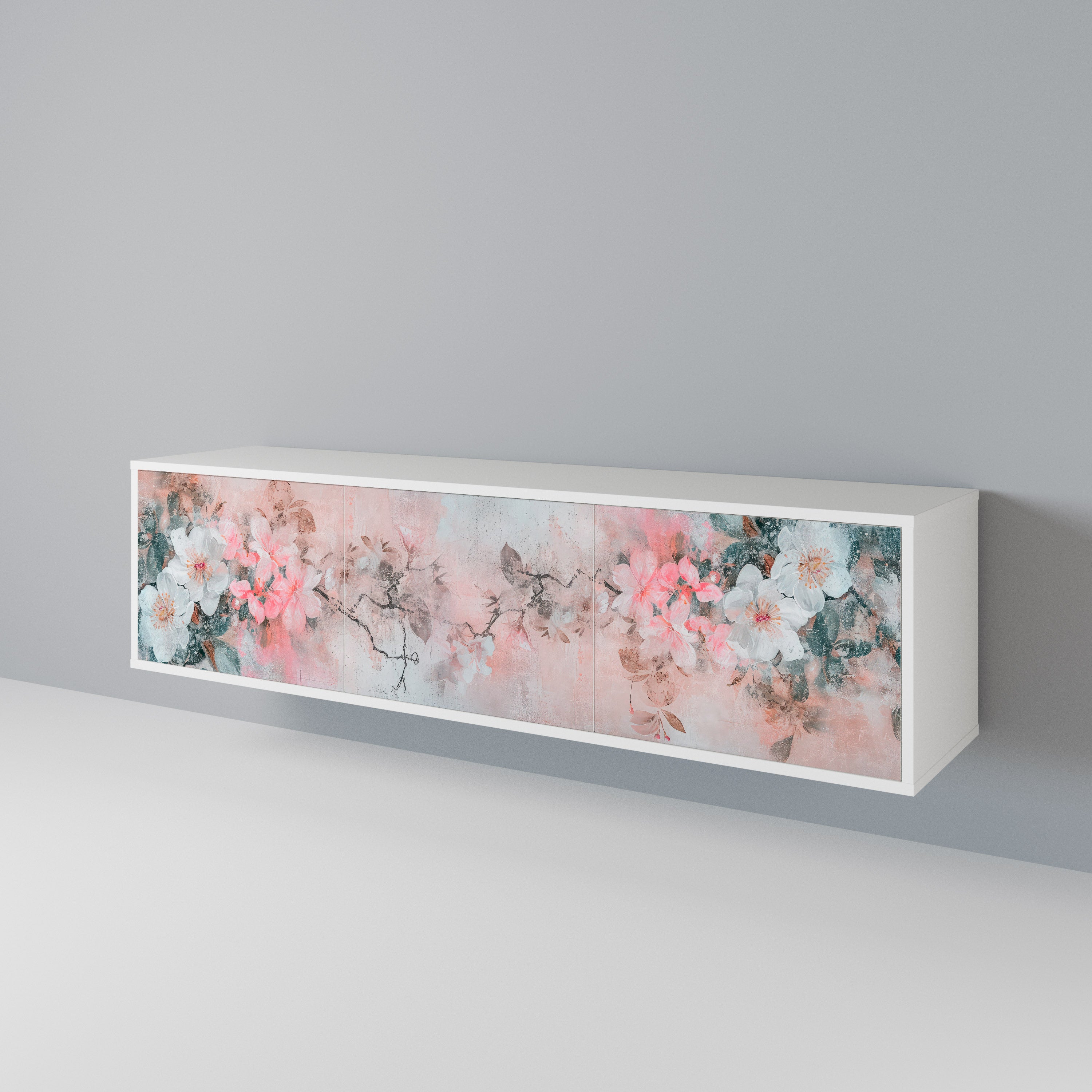 CHERRY BLOSSOM 3-türiges TV-Lowboard