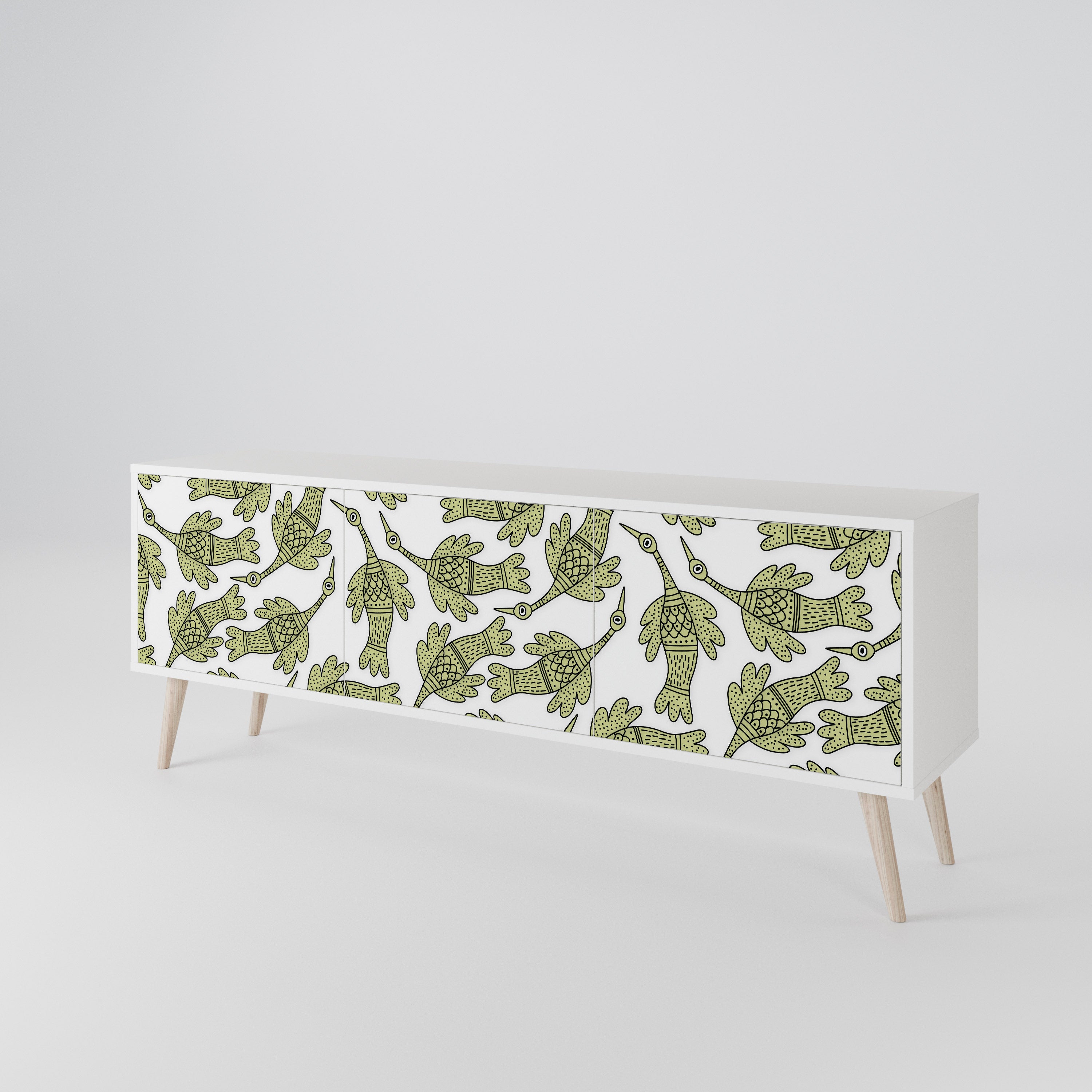 SEEDLING SONGBIRD 3-türiges TV-Lowboard