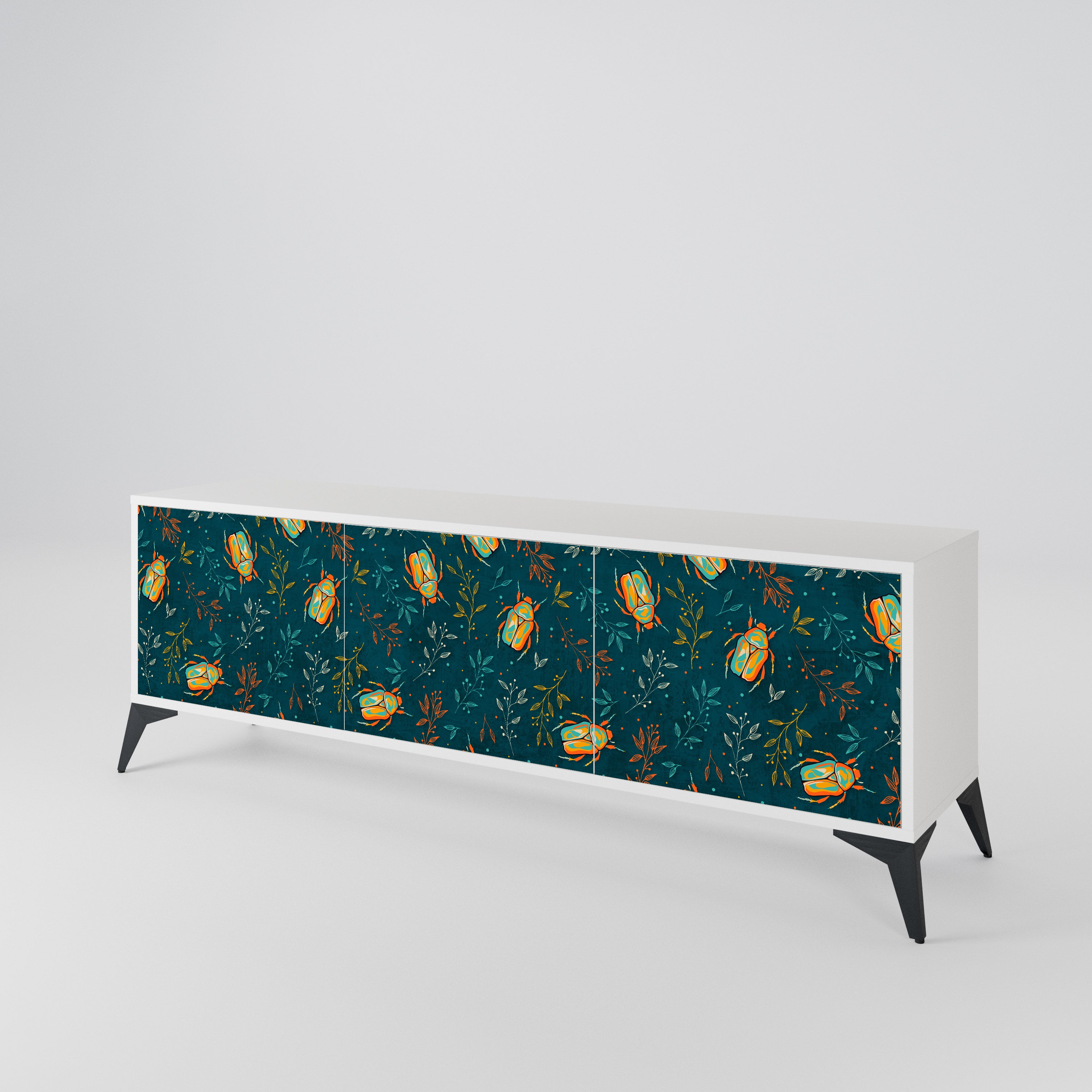 AUTUMN INSECTS 3-türiges TV-Lowboard