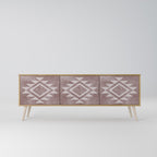 MARVEL MOSAIC 3-Door TV Stand in Oak Effect