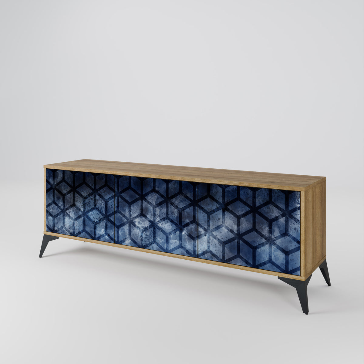 CUBIC MIST 3-türiges TV-Lowboard
