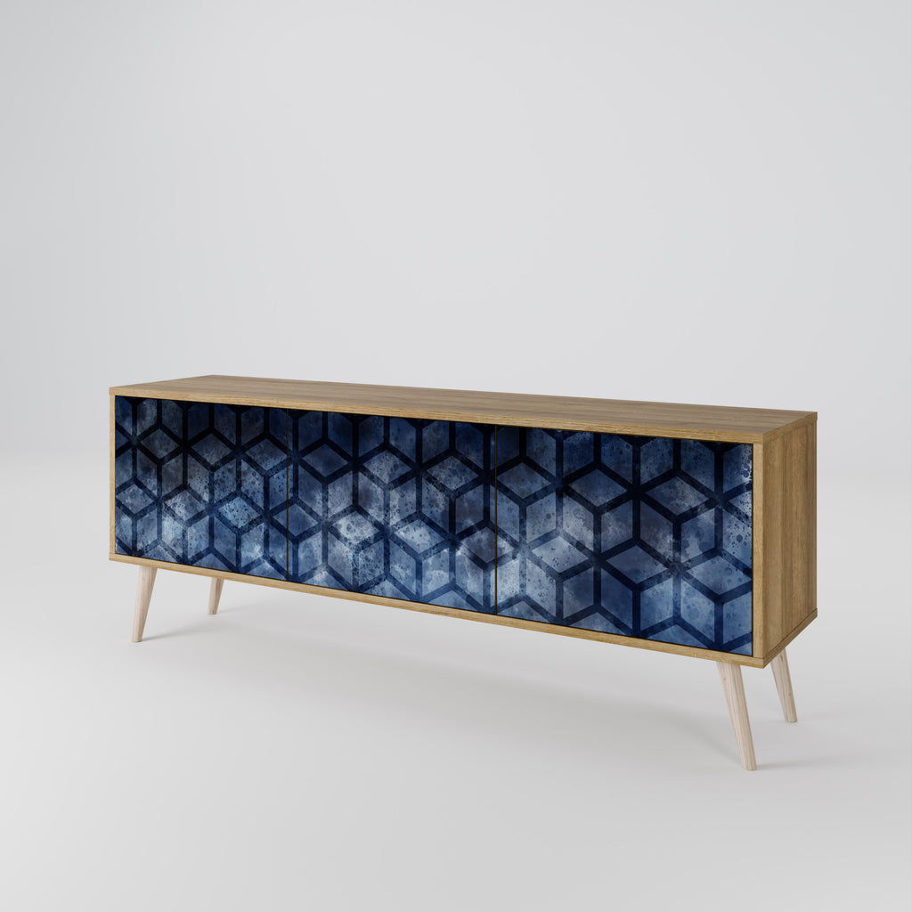 CUBIC MIST 3-türiges TV-Lowboard