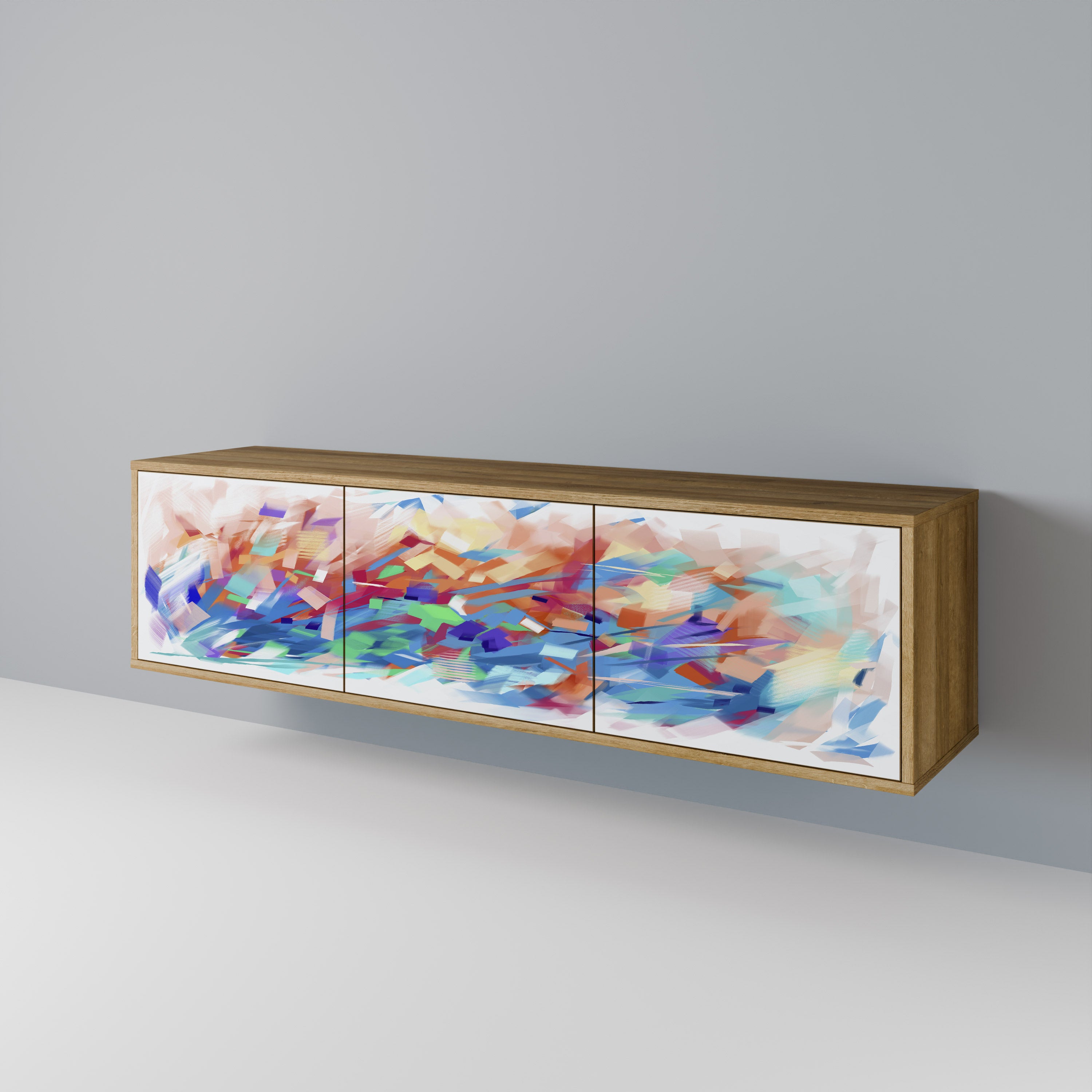 FINESSE MASH-UP 3-Door TV Cabinet