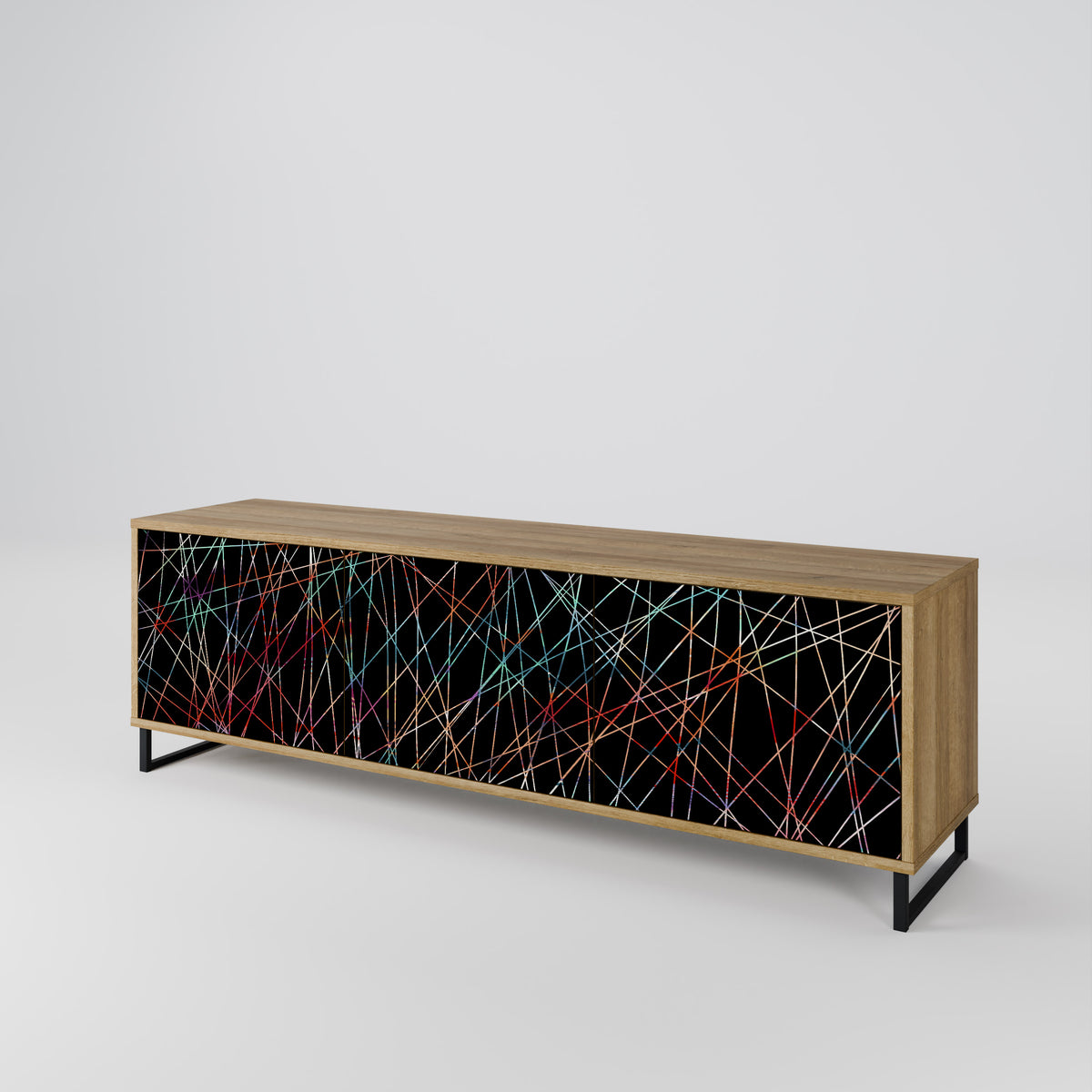 LUMINOUS SNARE 3-türiges TV-Lowboard
