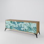 ASIAN SWAY TV-Lowboard mit 3 Türen in Eiche-Optik