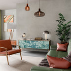 ASIAN SWAY TV-Lowboard mit 3 Türen in Eiche-Optik