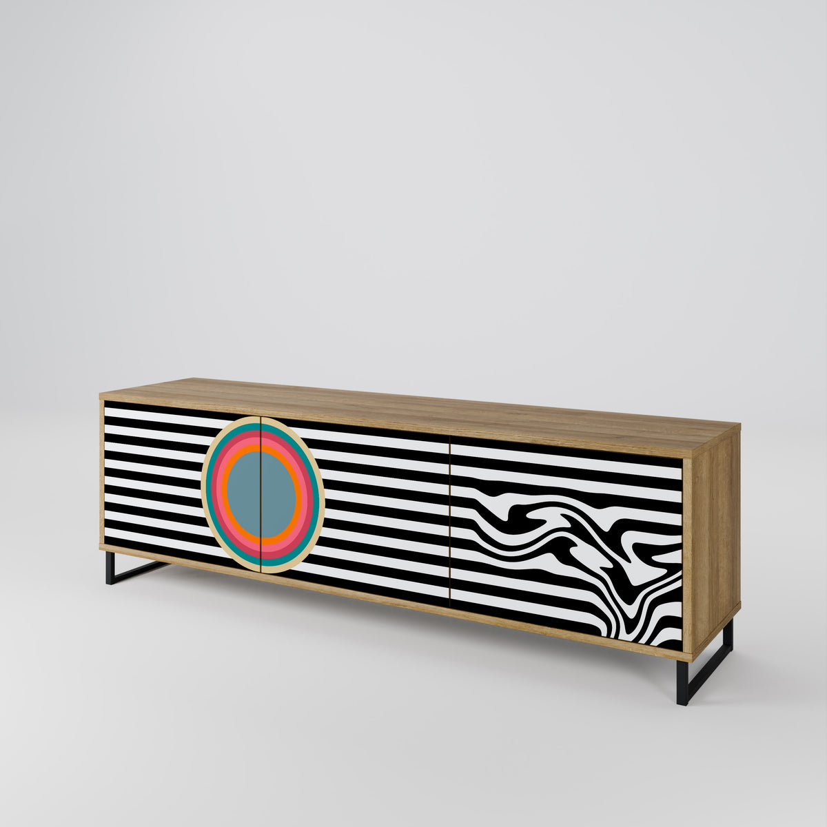 SPECTRA SHOWCASE 3-türiges TV-Lowboard
