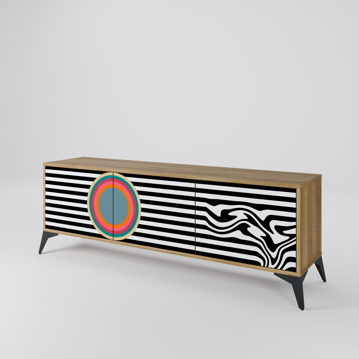 SPECTRA SHOWCASE 3-türiges TV-Lowboard