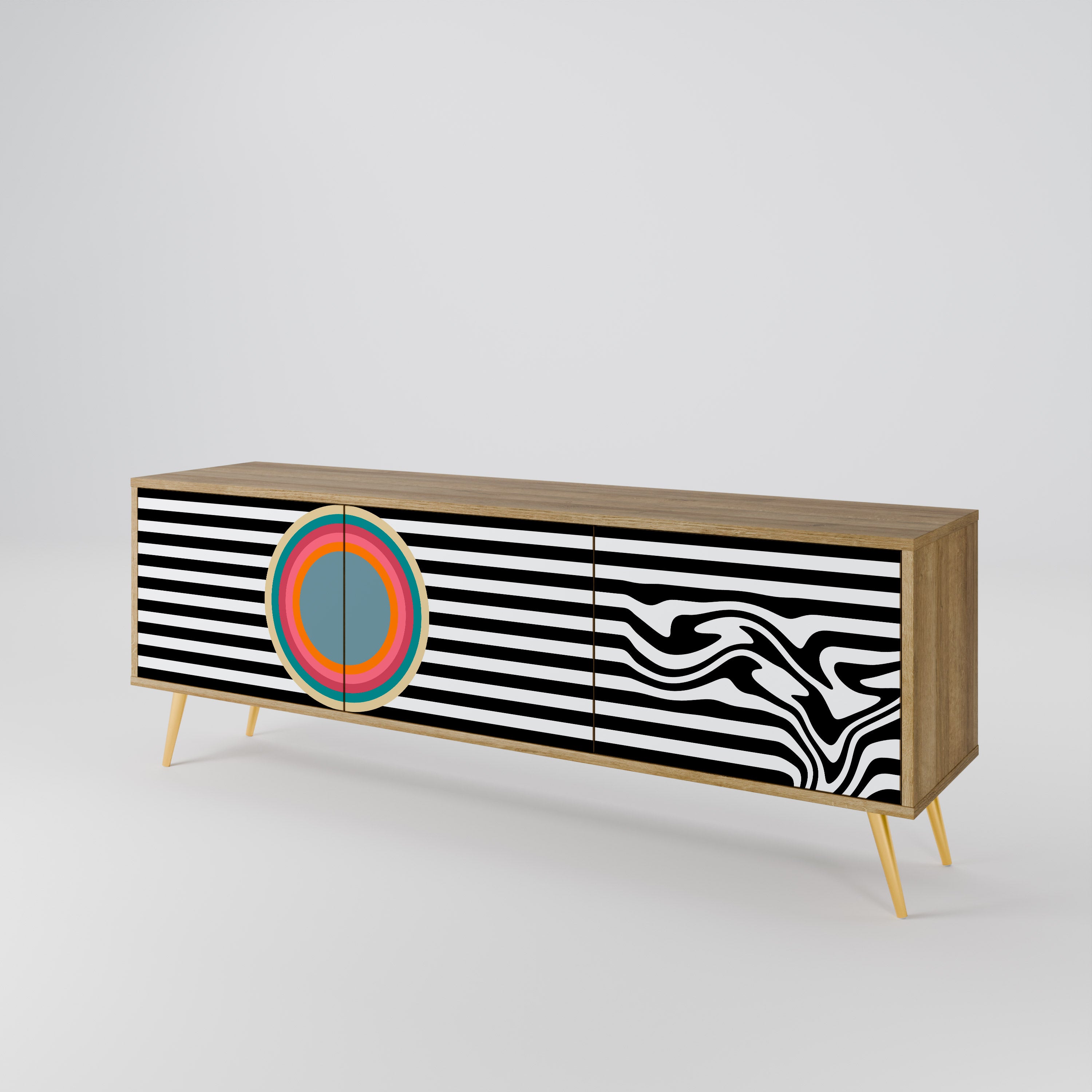 SPECTRA SHOWCASE 3-Door TV Cabinet