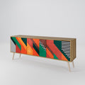 MAKESHIFT ARTISTRY 3-türiges TV-Lowboard