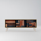 INTREPID FORMATION TV-Lowboard mit 3 Türen in Eiche-Optik