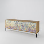 MOSAIC OF COLORS TV-Lowboard mit 3 Türen in Eiche-Optik