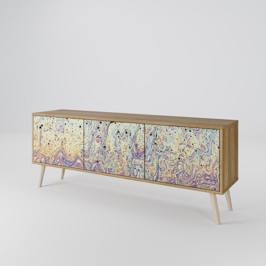 MOSAIC OF COLORS 3-Door TV Cabinet