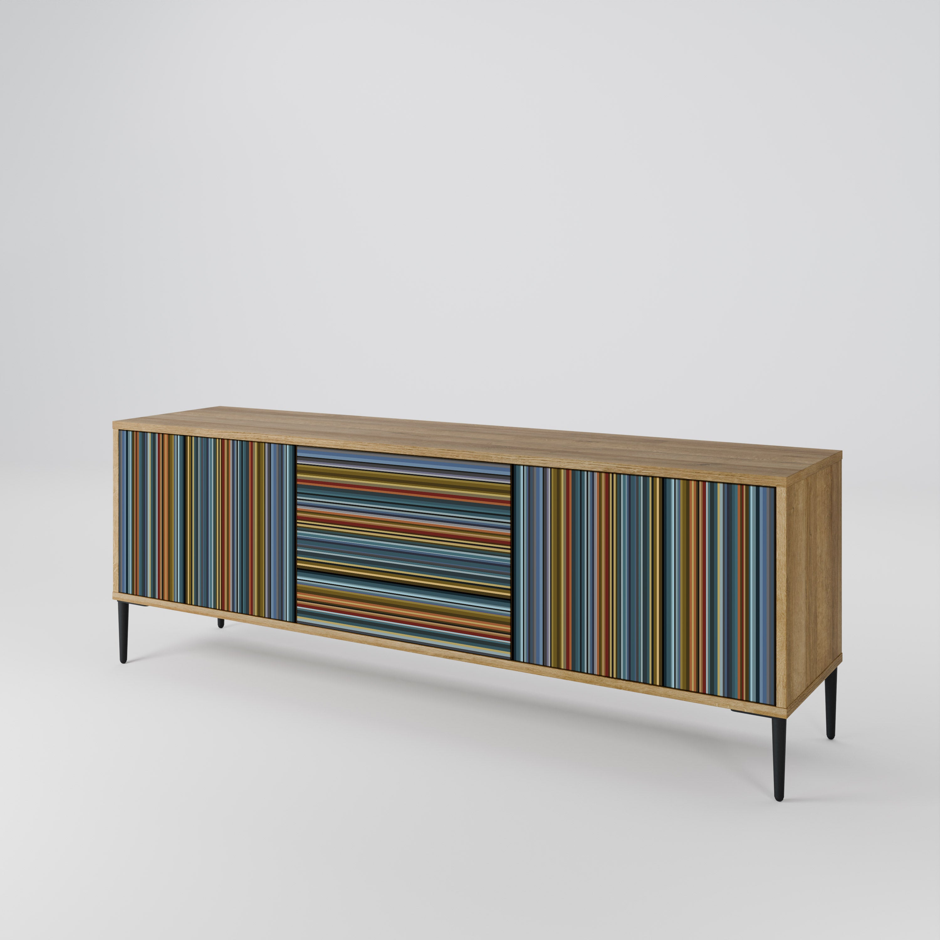 LINEOUT SPECTRUM 3-Door TV Cabinet