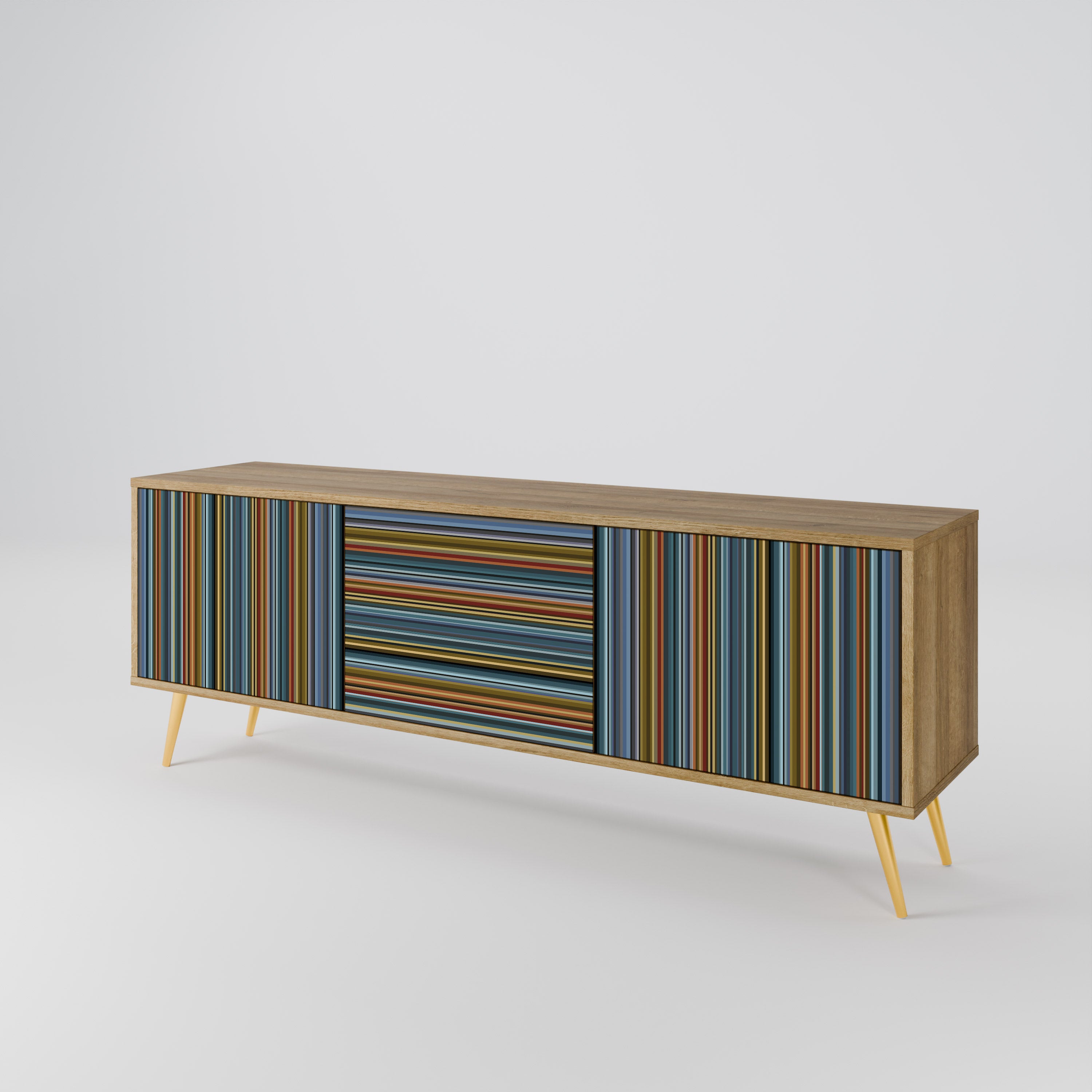 LINEOUT SPECTRUM 3-Door TV Cabinet