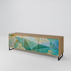 SPECTRUM SPLENDOR TV-Lowboard mit 3 Türen in Eiche-Optik