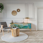 SPECTRUM SPLENDOR TV-Lowboard mit 3 Türen in Eiche-Optik