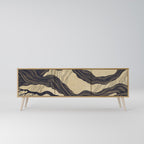 UNIFIED FRAGMENTS TV-Lowboard mit 3 Türen in Eiche-Optik