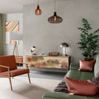 GEOMETRIC FUSION TV-Lowboard mit 3 Türen in Eiche-Optik