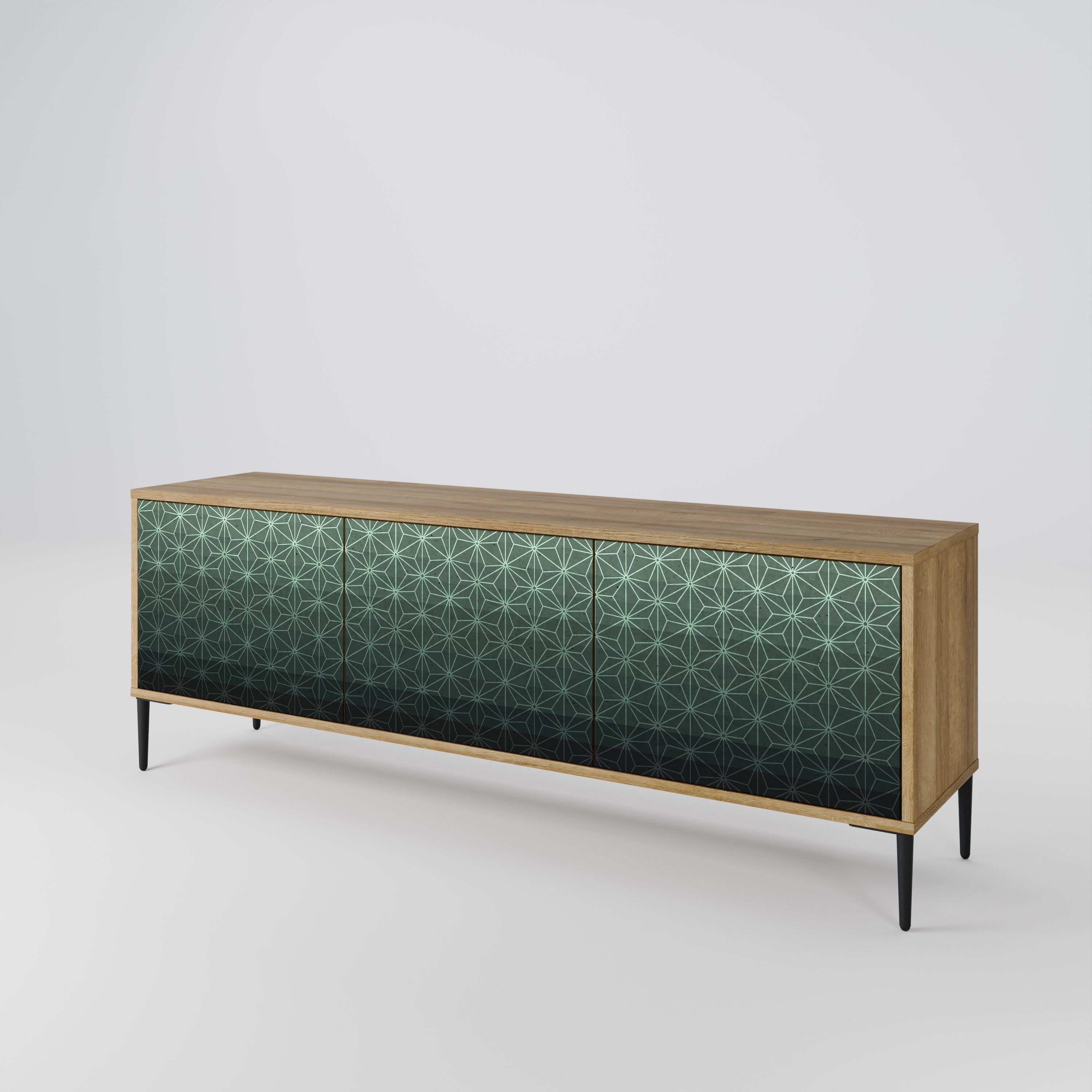 ORNAMENTAL GLIMMER 3-Door TV Cabinet