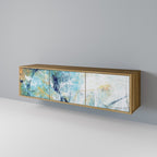 ABSTRACT THOUGHTS TV-Lowboard mit 3 Türen in Eiche-Optik