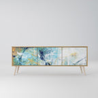 ABSTRACT THOUGHTS TV-Lowboard mit 3 Türen in Eiche-Optik