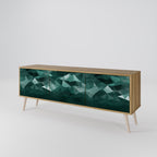 POLYGONAL FLOATING 3-türiges TV-Lowboard