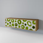 GREEN RHAPSODY TV-Lowboard mit 3 Türen in Eiche-Optik