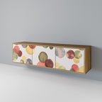 FLEETING HAPPINESS TV-Lowboard mit 3 Türen in Eiche-Optik