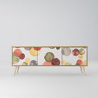 FLEETING HAPPINESS TV-Lowboard mit 3 Türen in Eiche-Optik