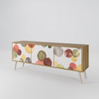 FLEETING HAPPINESS TV-Lowboard mit 3 Türen in Eiche-Optik