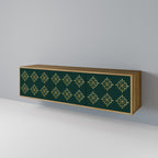 ROYAL MEDALLION TV-Lowboard mit 3 Türen in Eiche-Optik