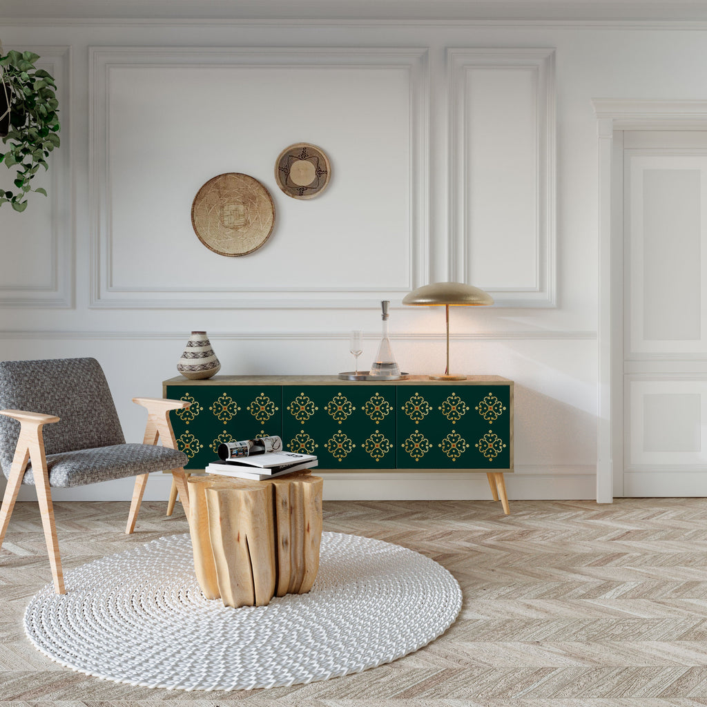 ROYAL MEDALLION TV-Lowboard mit 3 Türen in Eiche-Optik