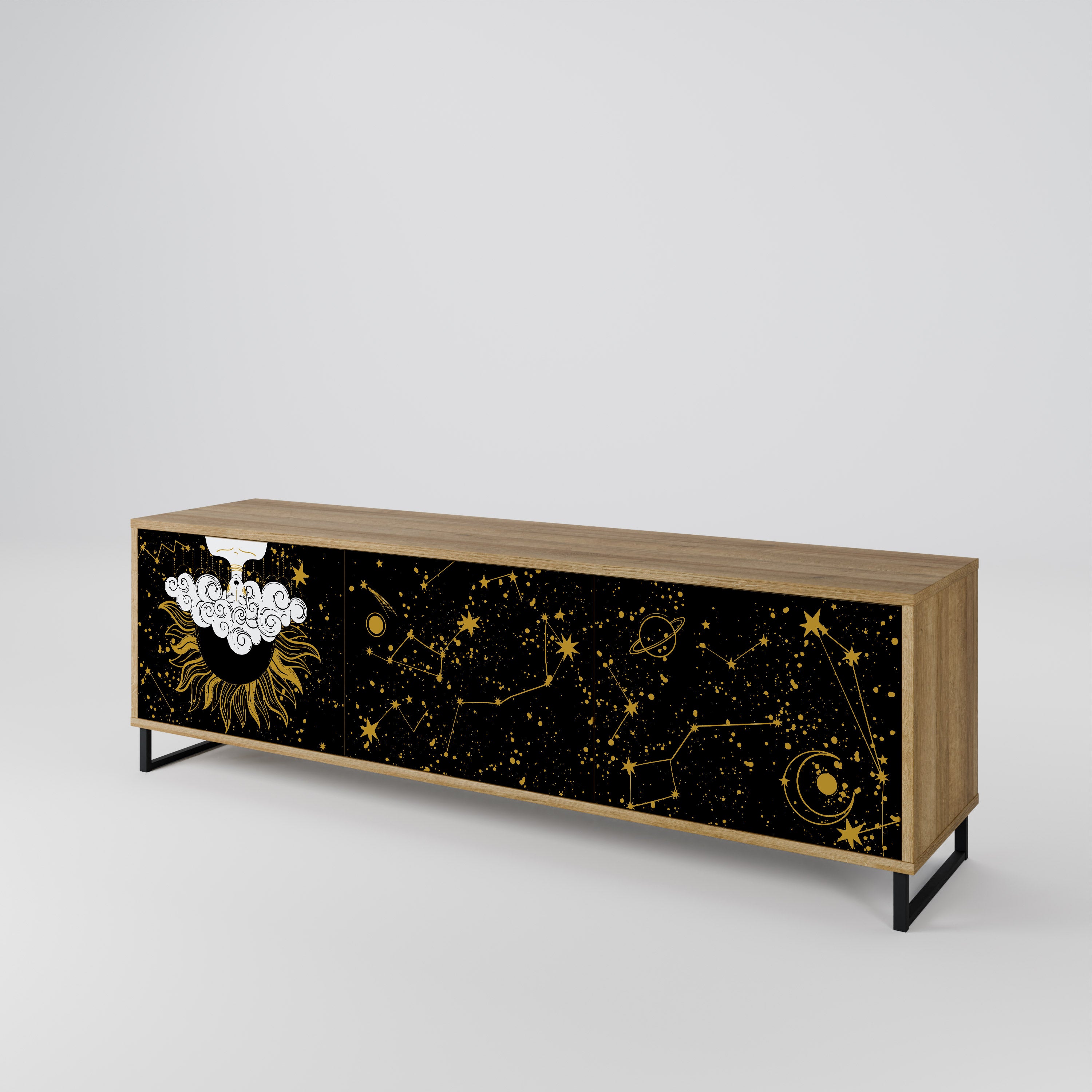 STELLAR CONSTELLATIONS 3-türiges TV-Lowboard