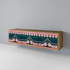 ROYAL COMPOSITION TV-Lowboard mit 3 Türen in Eiche-Optik