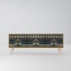 ROYAL ORDINARINESS TV-Lowboard mit 3 Türen in Eiche-Optik