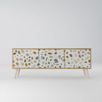 PIECES OF TOMORROW TV-Lowboard mit 3 Türen in Eiche-Optik