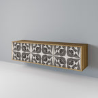 MONOCHROME NEXUS TV-Lowboard mit 3 Türen in Eiche-Optik