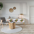 FUTURE SIGN TV-Lowboard mit 3 Türen in Eiche-Optik