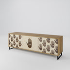 SEE MORE TV-Lowboard mit 3 Türen in Eiche-Optik