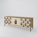 SEE MORE TV-Lowboard mit 3 Türen in Eiche-Optik