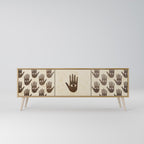 SEE MORE TV-Lowboard mit 3 Türen in Eiche-Optik