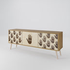 SEE MORE TV-Lowboard mit 3 Türen in Eiche-Optik